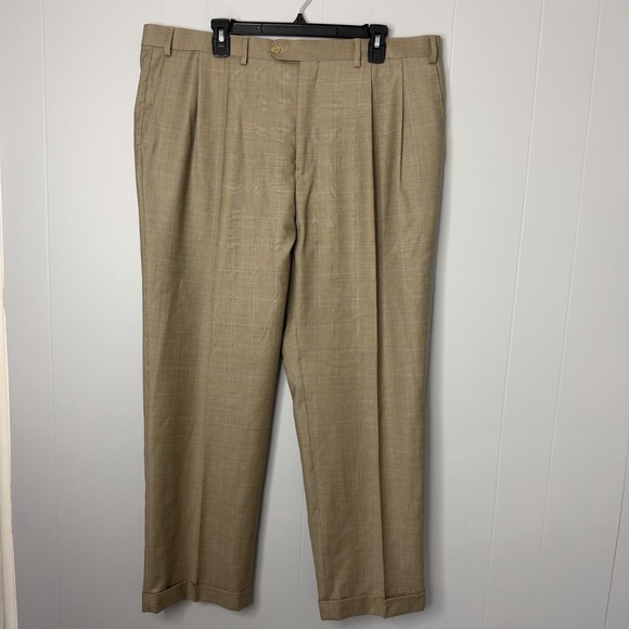 Lauren Ralph Lauren Men's Dress Pants Lot - 4 Pair Wool & Cashmere 38 - 40 X 30L - Picture 15 of 16